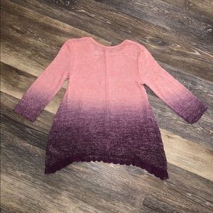 Justice long sleeve size 8